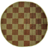 Roud Multicolor High Kpsi Super Fine Gabbeh Hand-knotted Wool Area Rug (8'2 x 8'2)