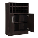 Roula Mid-Century Wood Wine and Bar Cabinet by Christopher Knight Home