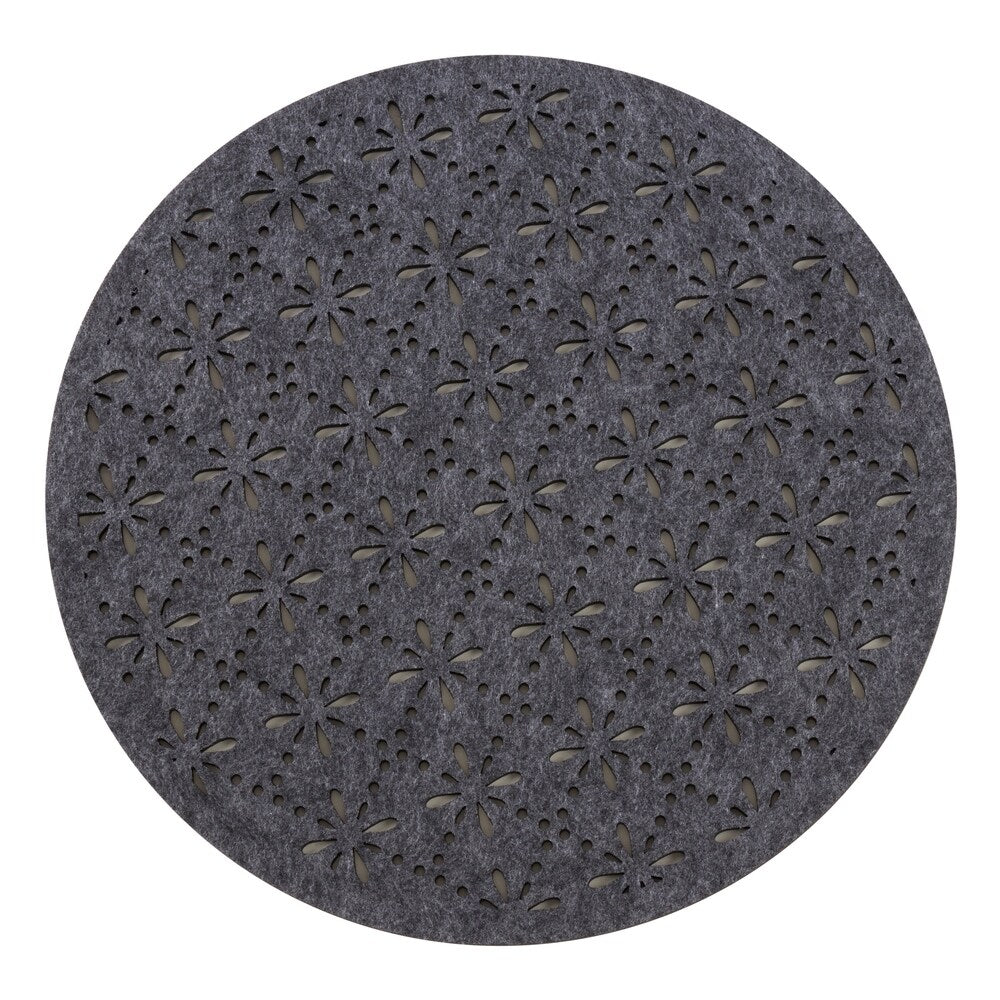 Round Cutwork Felt Table Mats (Set of 4)