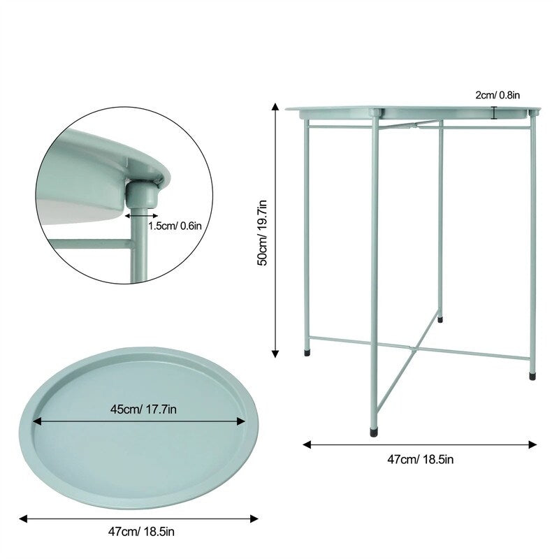 Round End Table