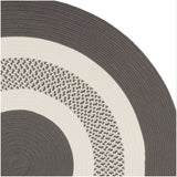 Round Indoor/ Outdoor American Made Braided Rug