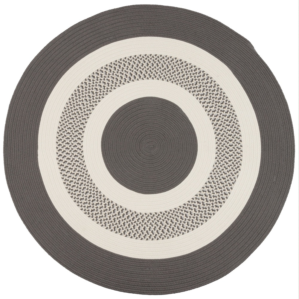 Round Indoor/ Outdoor American Made Braided Rug
