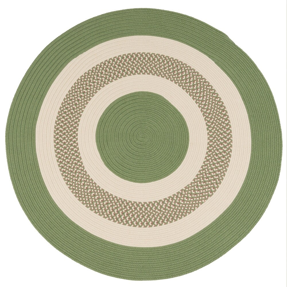 Round Indoor/ Outdoor American Made Braided Rug
