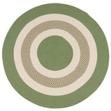 Round Indoor/ Outdoor American Made Braided Rug