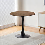 Round MDF Table Top & Pedestal Base