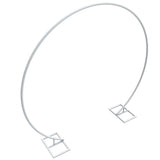 Round Metal Arch Wedding Backdrop Stand Outdoor Party Arbors Hoop Arch