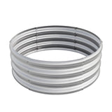 Round Metal Raised Beds Planter Box for Flowers, Herbs, Fruits
