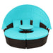 Round Outdoor Sectional Sofa Set Rattan Daybed Sunbed with Retractable Canopy, Separate Seating and Removable Cushion