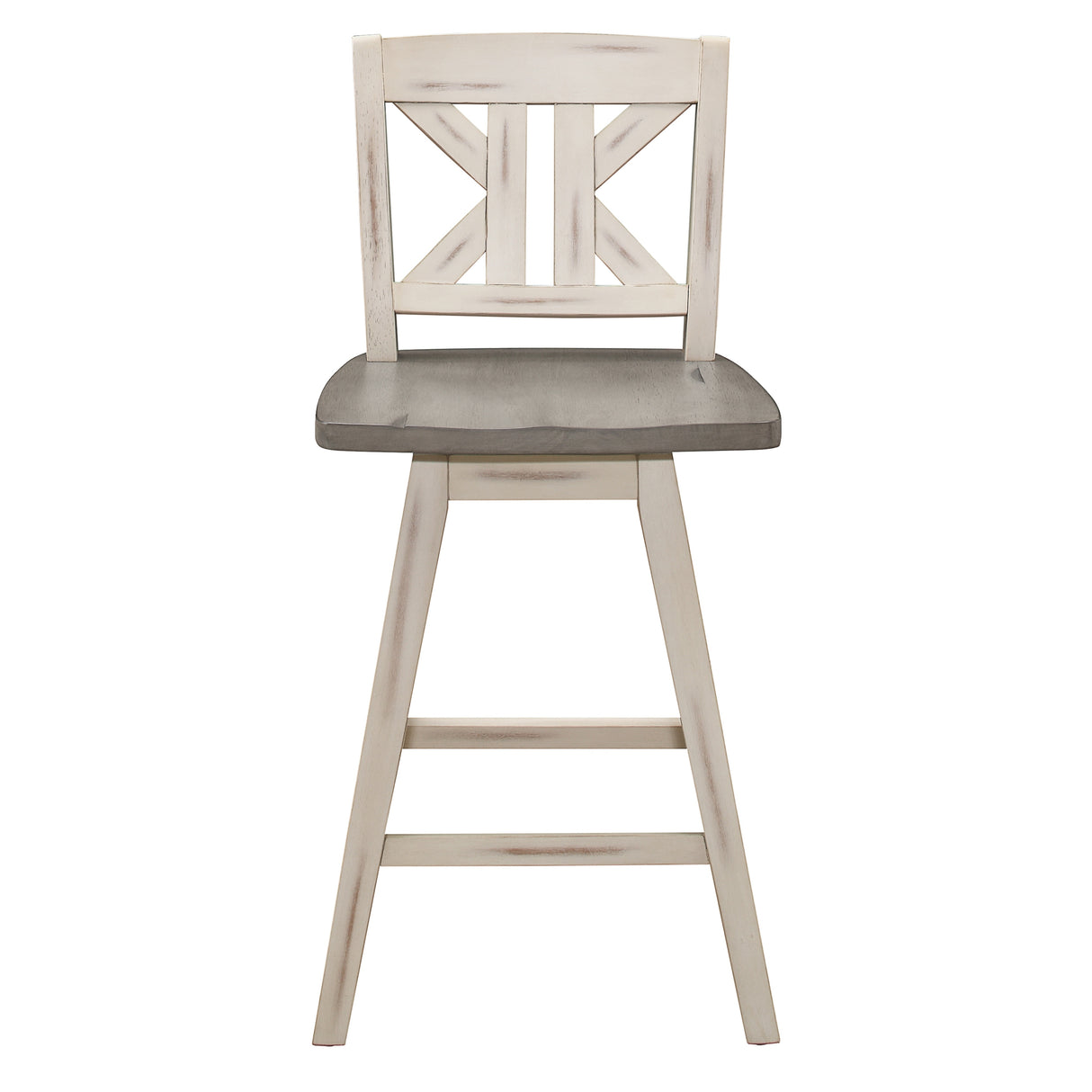 Roux Swivel Counter Height Barstool (Set of 2)