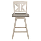 Roux Swivel Counter Height Barstool (Set of 2)