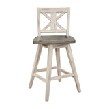 Roux Swivel Counter Height Barstool (Set of 2)