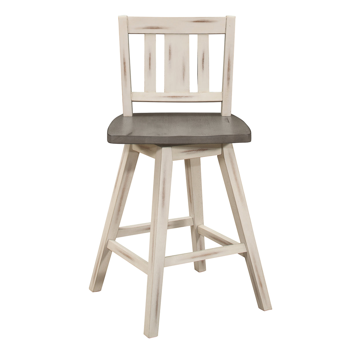 Roux Swivel Counter Height Barstool (Set of 2)