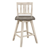 Roux Swivel Counter Height Barstool (Set of 2)