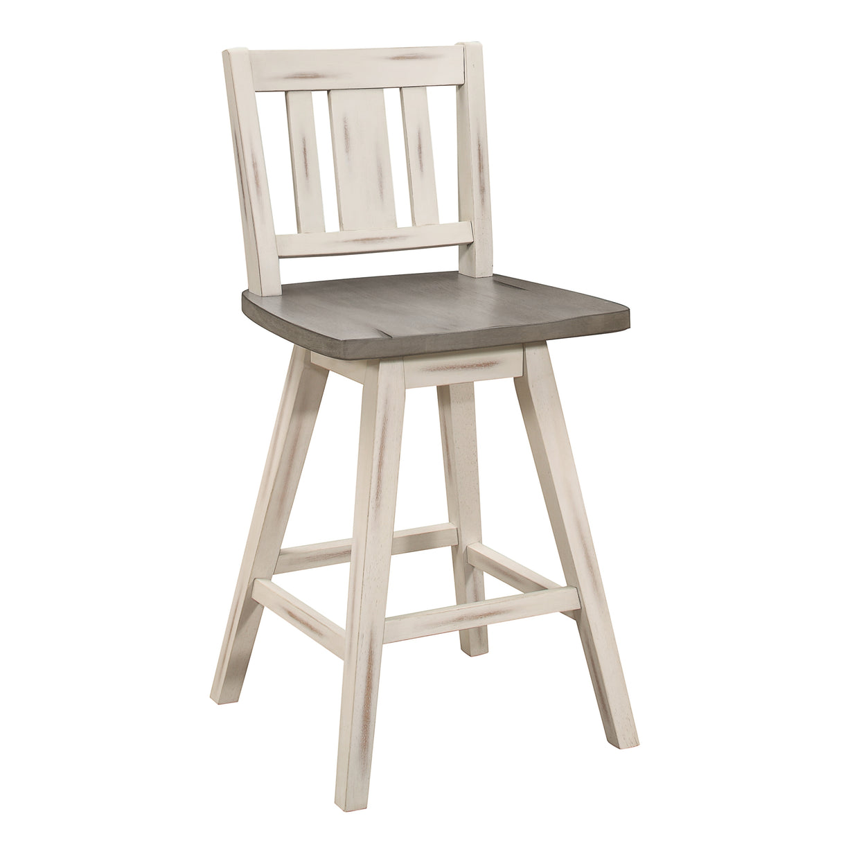 Roux Swivel Counter Height Barstool (Set of 2)