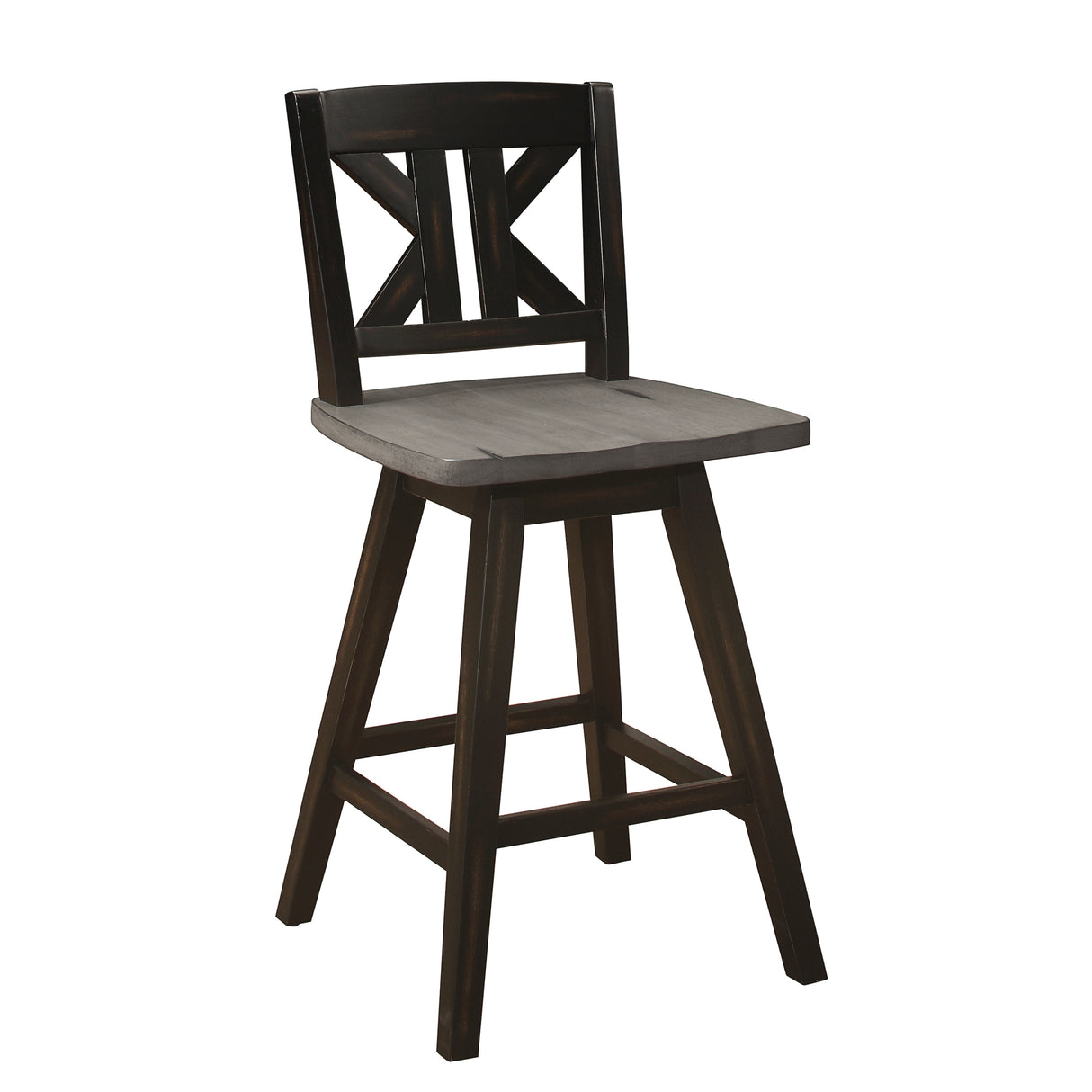 Roux Swivel Counter Height Barstool (Set of 2)