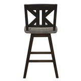 Roux Swivel Counter Height Barstool (Set of 2)