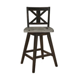 Roux Swivel Counter Height Barstool (Set of 2)
