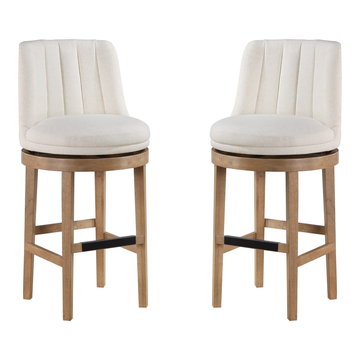 Rowan 2-Pack Swivel Barstool