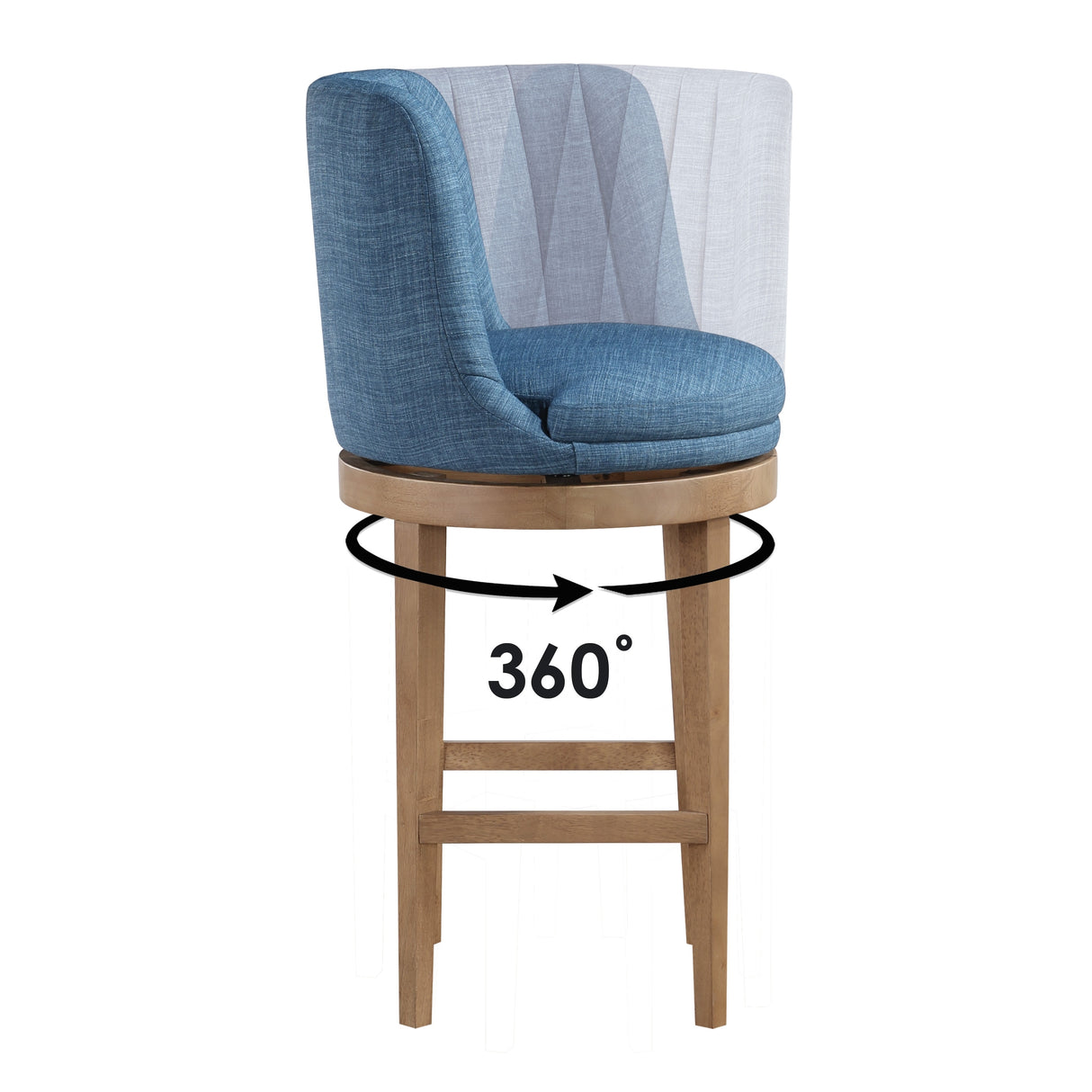 Rowan 2-Pack Swivel Barstool