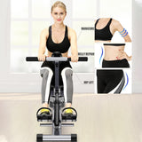 Rowing machine Rowing Machine With 12-stage Adjustable Resistance, Digital Monitor, And 220-pound Maximum Weight - Clear