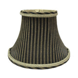 Royal Designs 6" Decoratie Trim Chandelier Lamp Shades Set of 6 Antique Gold & Black