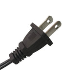 Royal Designs 8 Foot Long Brown Inline Rotary Dimmer Replacement Lamp Cord, SPT-1 with Molded Plug