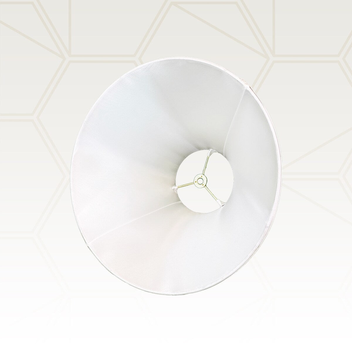 Royal Designs Conical Empire Lamp Shade, Eggshell, 5x14x9.5