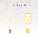 Royal Designs Conical Empire Lamp Shade, Eggshell, 5x14x9.5