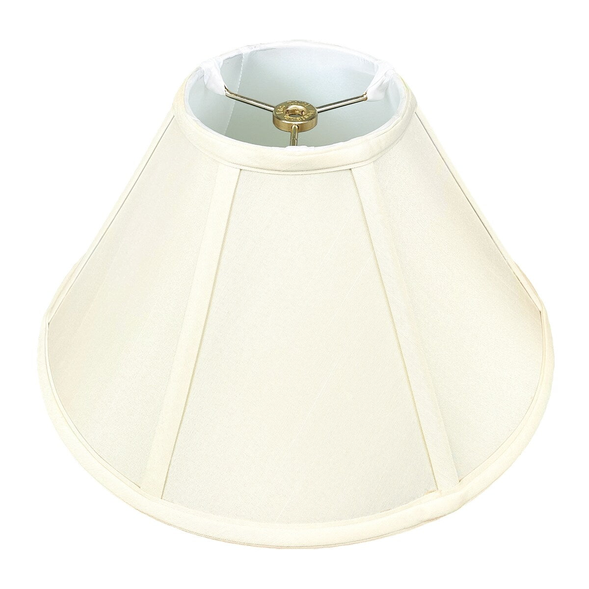 Royal Designs Conical Empire Lamp Shade, Eggshell, 5x14x9.5