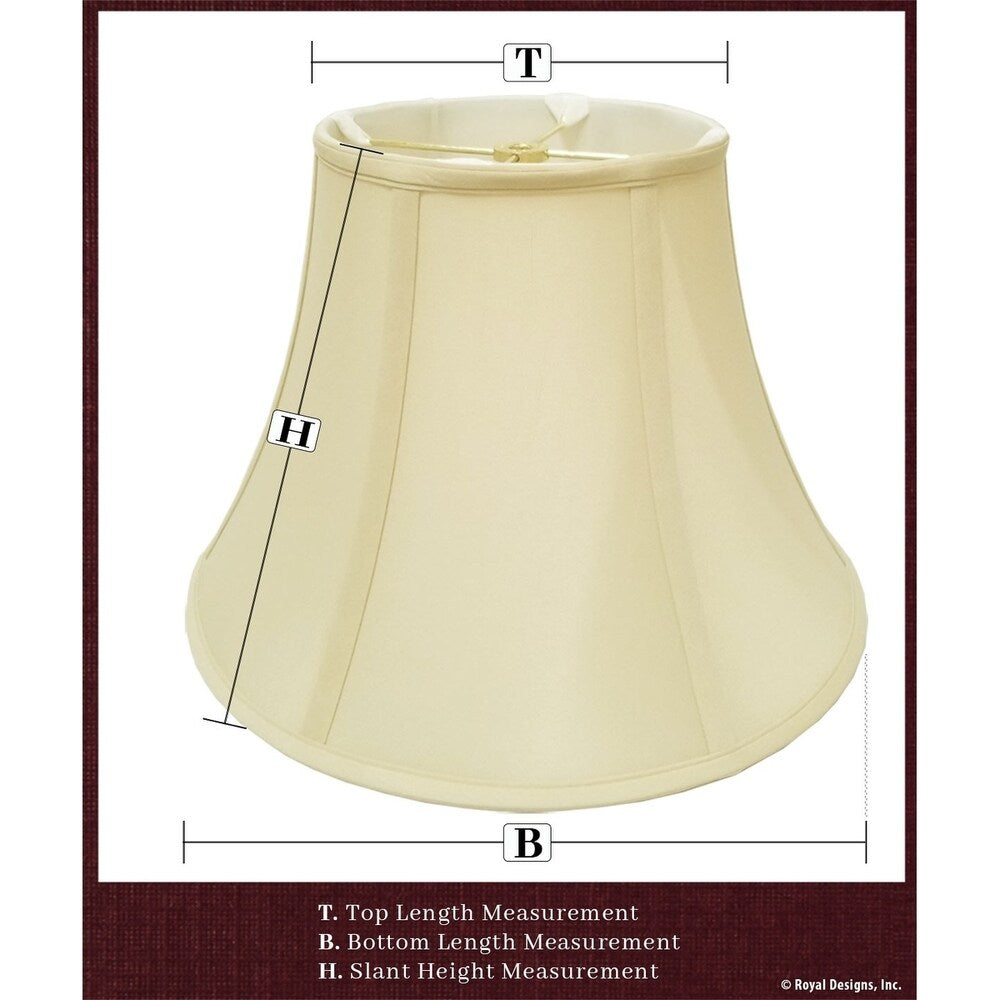 Royal Designs Deep Empire Eggshell Lamp Shade, 5 x 10 x 8