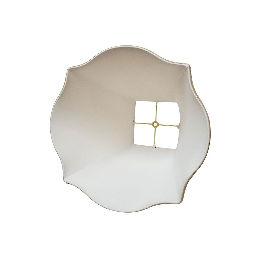 Royal Designs Fancy Square Bell Antique Gold Lamp Shade, 8 x 18 x 13.75