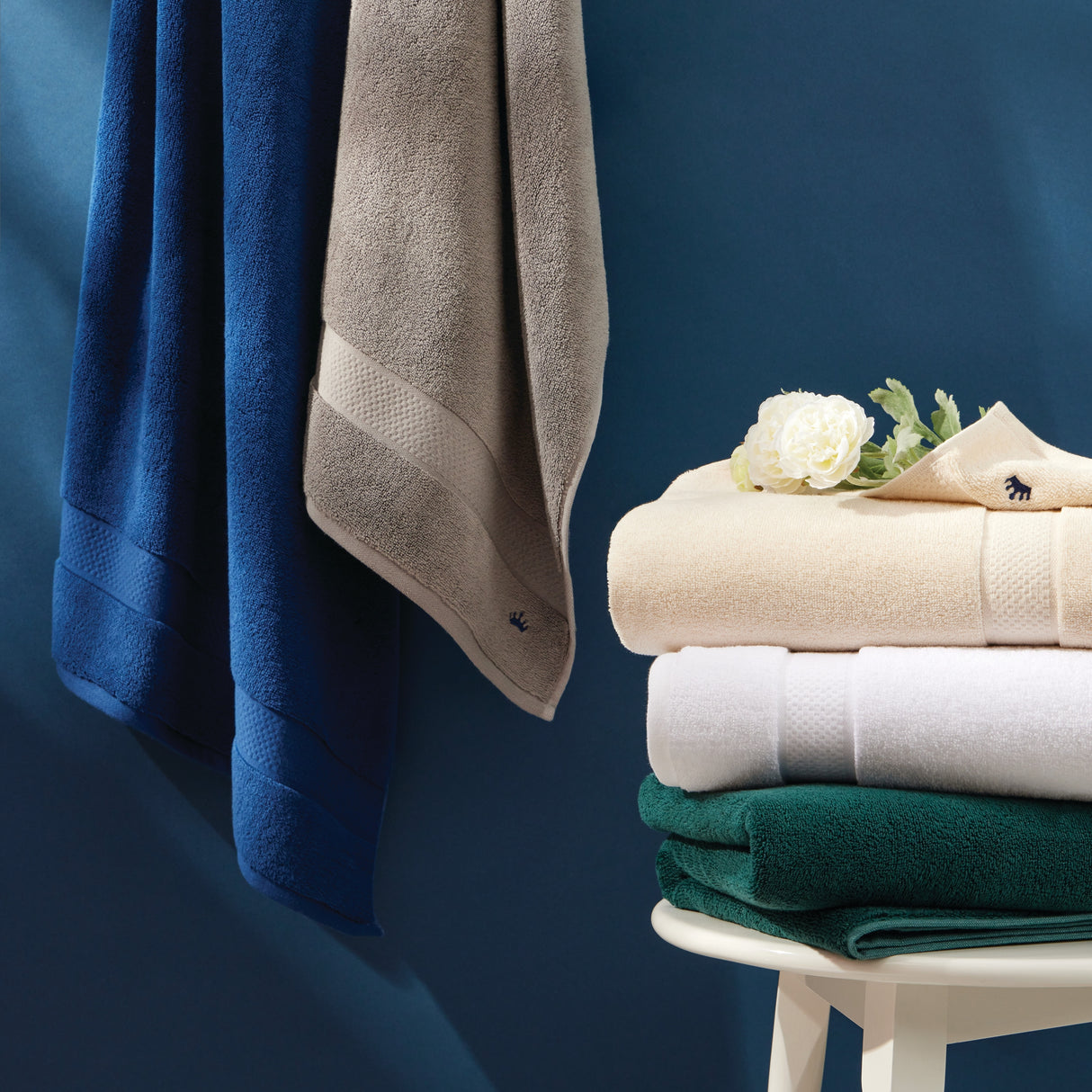 Royal Velvet Signature Solid 6 Piece Towel Set
