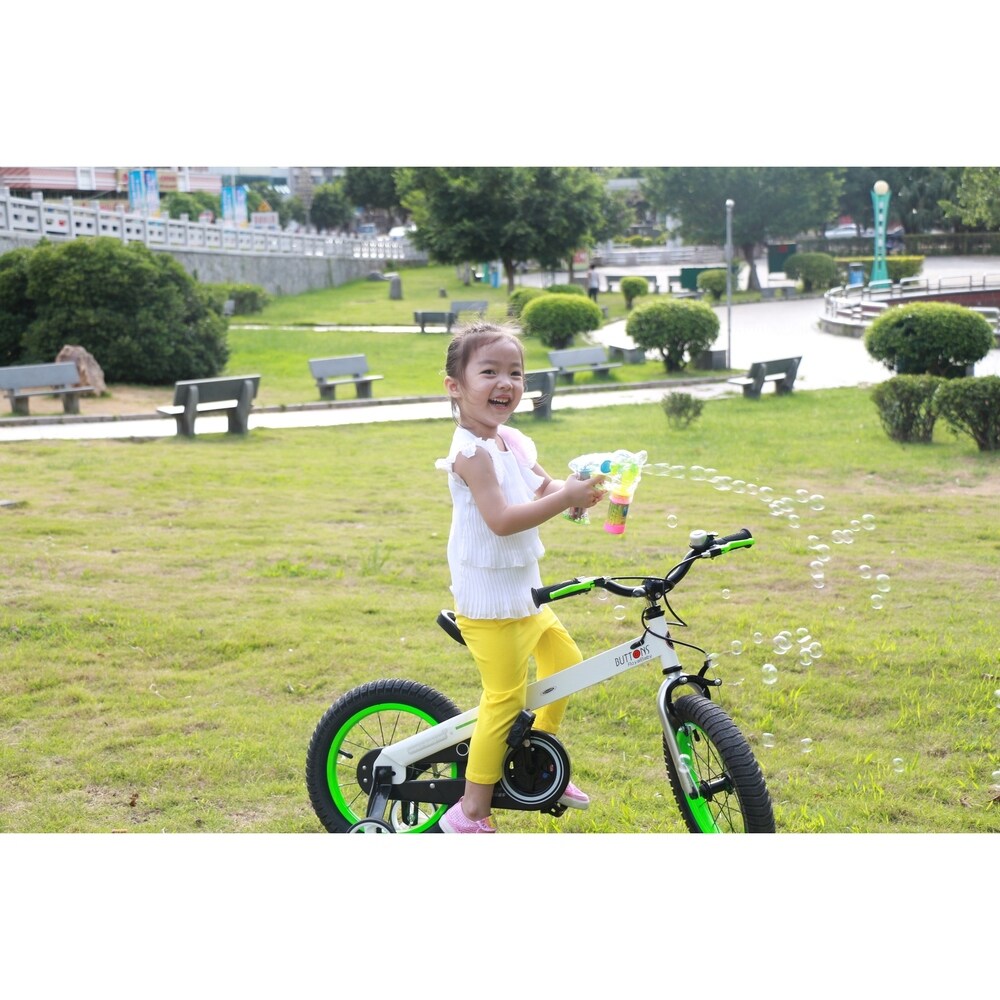 Royalbaby Buttons Green 18 inch Kid's Bicycle