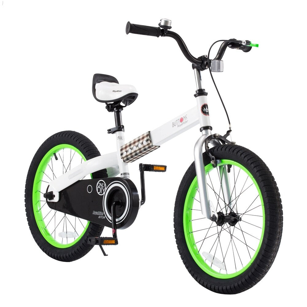Royalbaby Buttons Green 18 inch Kid's Bicycle