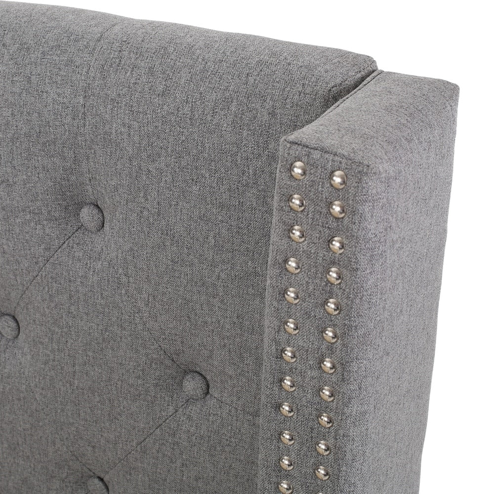 Roz Traditional Fully-Upholstered Bedframe by Christopher Knight Home
