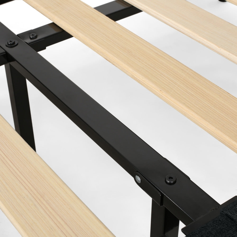 Roz Traditional Fully-Upholstered Bedframe by Christopher Knight Home