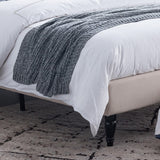 Roz Traditional Fully-Upholstered Bedframe by Christopher Knight Home