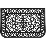 Rubber-Cal 'Liverpool' Rubber Cast Iron Entrance Mat