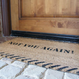 Rubber-Cal "Funny Dooormat Kit" - 2 Rude Doormats & 1 Boot Scraper