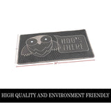 A1HC Welcome Owl Hoo's There Pin Entrance, Fun Designed Floor, Front Door Indoor