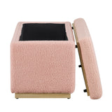 Rue Sherpa Rectangle Storage Ottoman