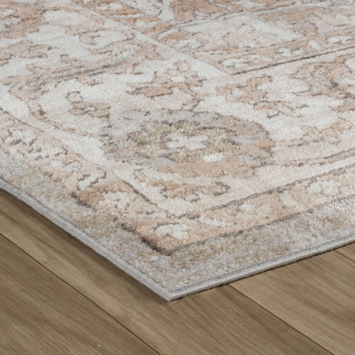Rug Branch Cadence Vintage Indoor Area Rug, Beige Grey