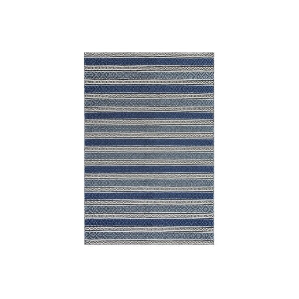 Rug - Carpet - Hand Tufted - 160x230 cm - Blue and Grey - PATNOS - 5'3 x 7'6