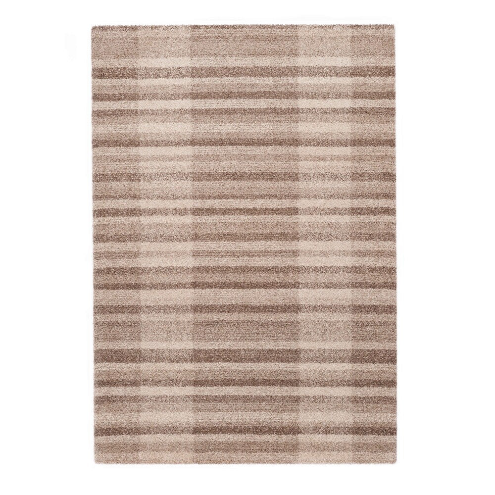Rug Modern Trail Tan Polypropylene Geometric Rug - 7'10 x 11'2'