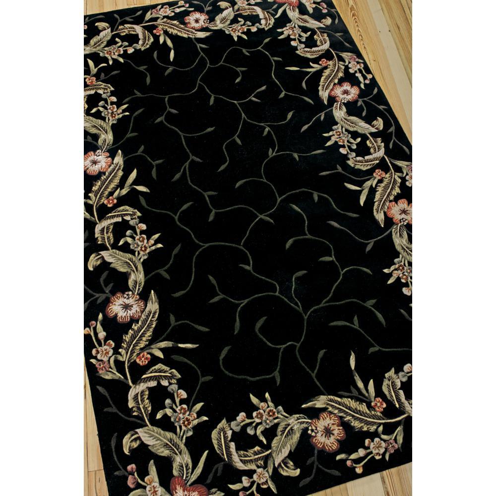 Rug Squared Beaumont Black Rug - 7'6" x 9'6"