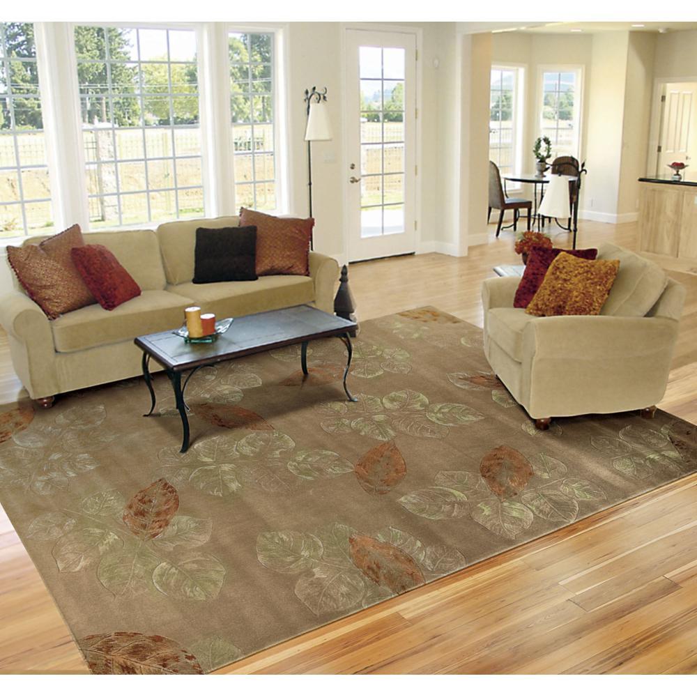 Rug Squared Beaumont Brown Rug - 7'6" x 9'6"