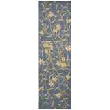 Rug Squared Beaumont Light Blue Rug - 2'3" x 8' Runner