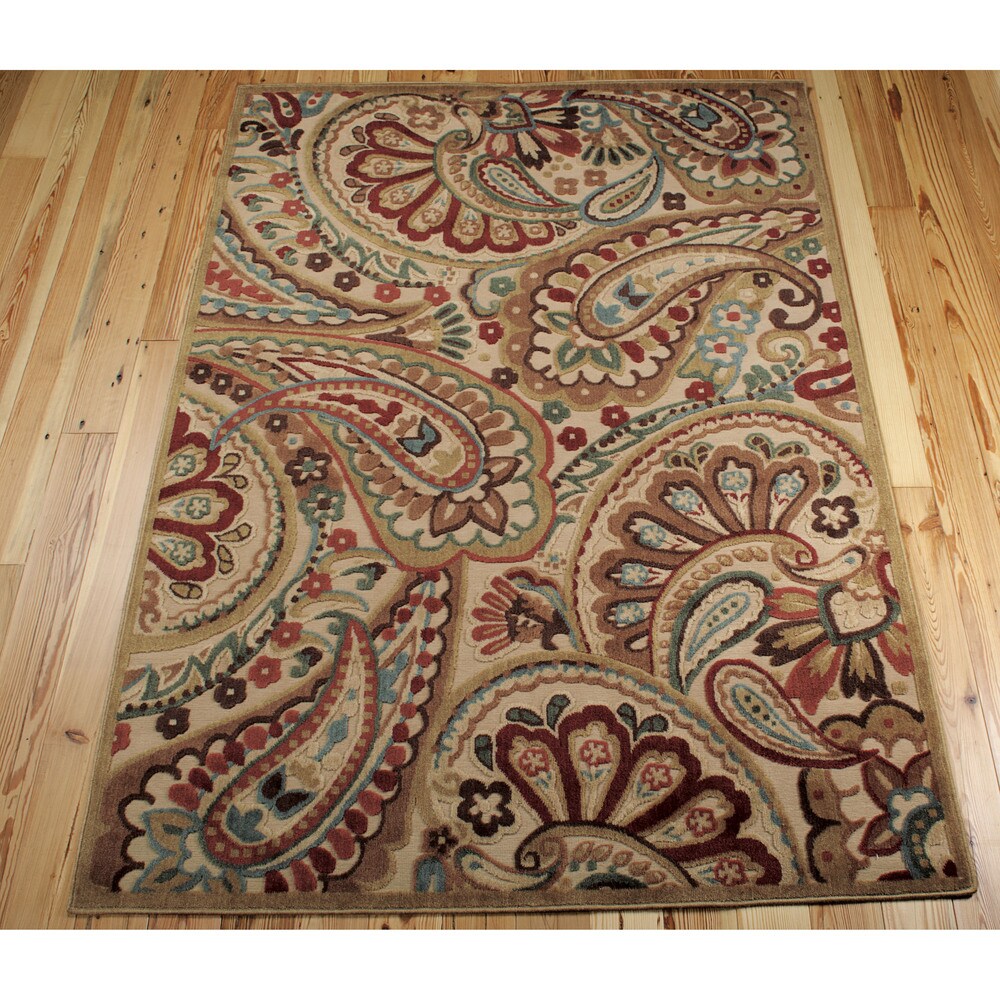 Rug Squared Corona Paisley Area Rug (7'9 x 10'10 )