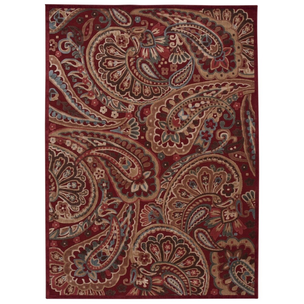 Rug Squared Corona Paisley Area Rug (7'9 x 10'10 )