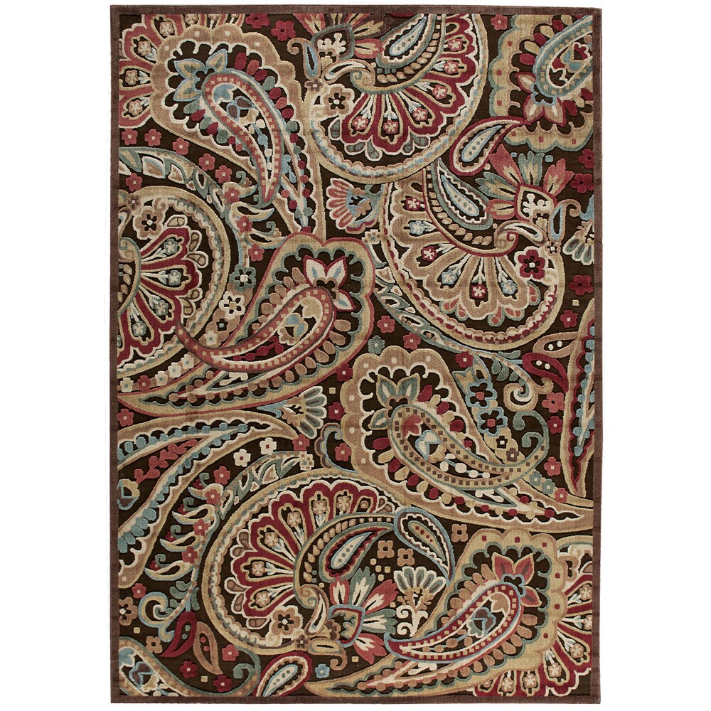 Rug Squared Corona Paisley Area Rug (7'9 x 10'10 )